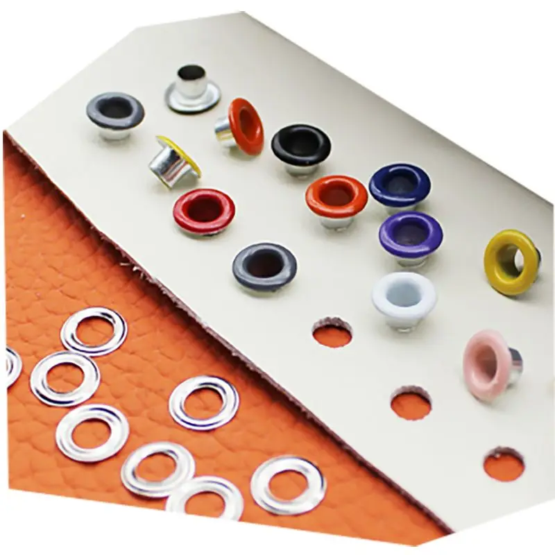 

Grommet Eyelets White Orange Pink Purple Blue Grey Black Yellow 3mm 4mm 5mm 6mm 8mm 10mm