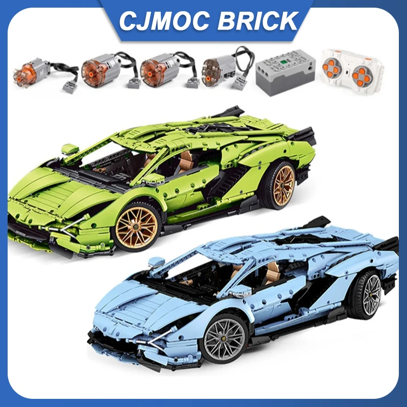 

Mould King 13056S/13057S High Technical Super Sports Car Model Building Blocks Bricks Educational Puzzle Toy Christmas Gifts