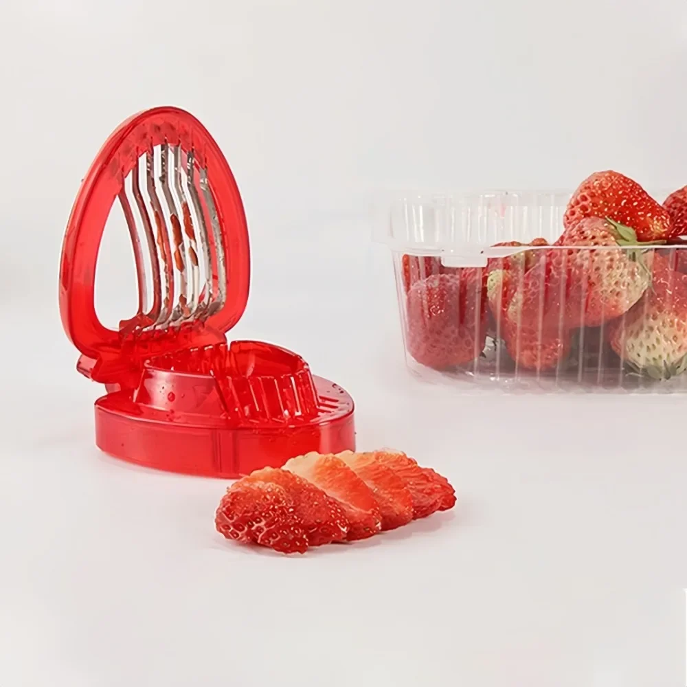 Strawberry Slicer Stainless Steel Blade Cutter Tool for Dessert Decoration