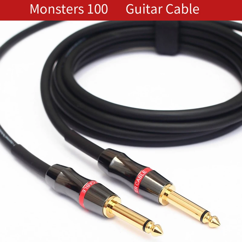 

HiFi Hiend American Monster 100 6.5mm Audio Cable Microphone Cable Guitar Signal Cable Pair Recording Cable