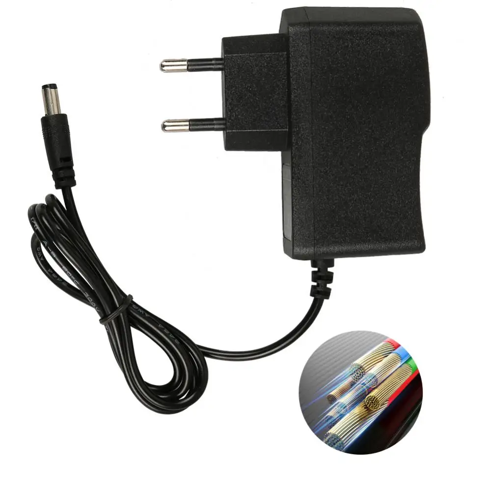범용 어댑터 전원 공급 장치, 110-240V, DC 3V, 4.5V, 5V, 6V, 7.5V, 9V, 12 V, 0.5A 1A LED 조명 스트립용