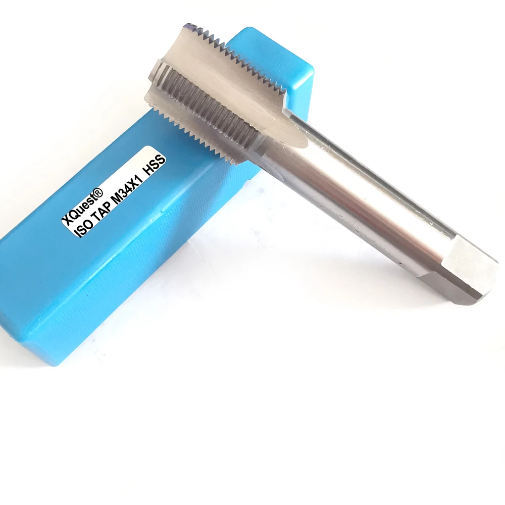 Maschio Filettato Metrico M36 X 1,5 Mm - HSS, Destro, Per Macchina E Manuale, Lunghezza 144mm