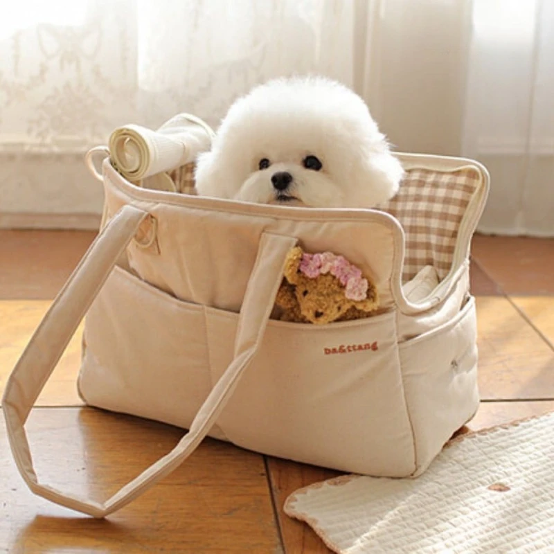 

Puppy Go Out Portable Shoulder Handbag Dog Bag Pet Cat Chihuahua Yorkshire Dog Supplies Suitable for Small Dogs Dog Carrier