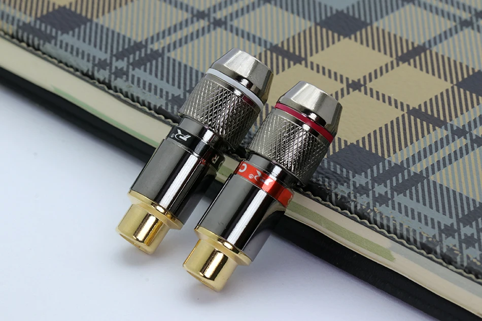 amplificador de alto-falante banhado a ouro, soquete