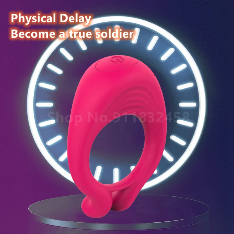 Penis Ring Vibrator Penis Trainer Penis Ring Männer Verzögerung Ejakulation Sex Spielzeug G Spot Männer Paar Ring Penis Ring Erwachsene spielzeug 18 1
