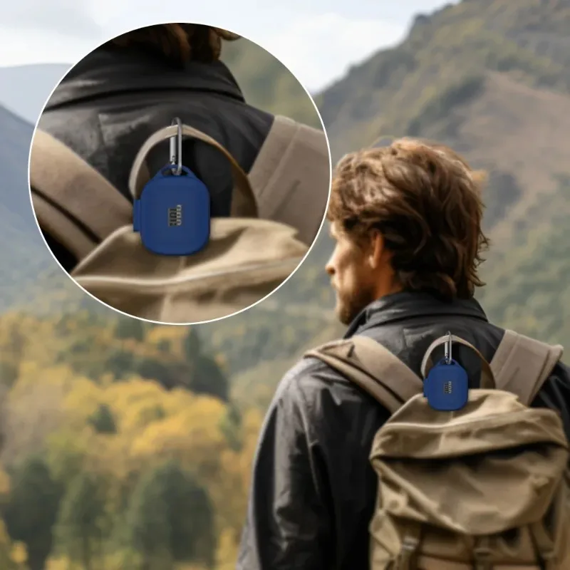 Luxurious Shockproof Earbuds Case with Keychain