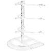 Clear Acrylic 3 Tier Glasses Display Stand Eyewear ganizer Rack Plastic Sunglasses Holder Showcase Storage Riser 5