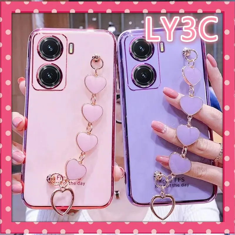 Custodia Moex Con Cordino Per Huawei Nova – Cover Silicone Trasparente E Cinturino Regolabile Rainbow - 2
