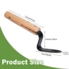 Effortless Weed Removal Tool - T TOVIA Handheld Dandelion Puller & Garden Fork, Durable Metal Construction for Lawn Care 4