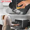 2 Burner Griddle Pan with Glass Lid,Stove Top Flat Griddle for Glass Stove Top,Aluminum Pancake Griddle,Non-Stick Griddl 4