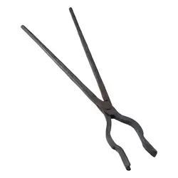 round nose Black Durable Welding tool Steel Welding Bench Soldering pliers Professional Blacksmiths Blacksmiths' Tongs