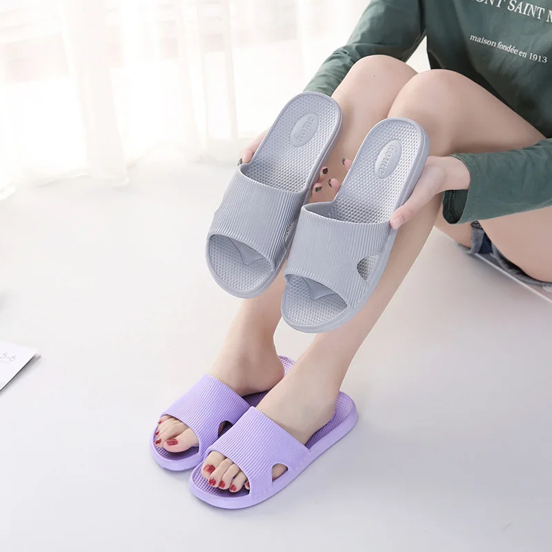 

2021 New summer home indoor EVA slippers men and women couples bathroom bathroom slippers female word slippers MO-028