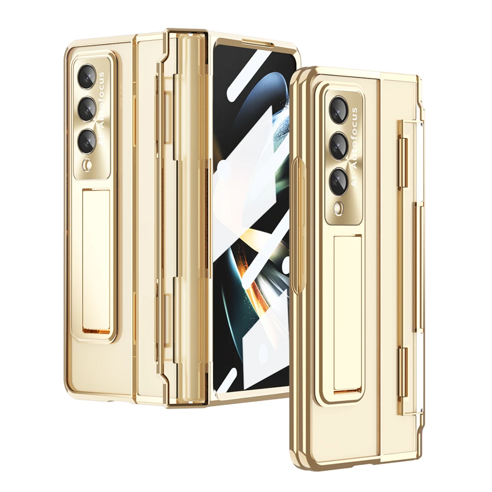 Armor Phantom HD Transparent Cover for Samsung Galaxy Z Fold 5 3 Fold4 Huawei Magic VS Mate X2 Full Anti shock Protective Cases