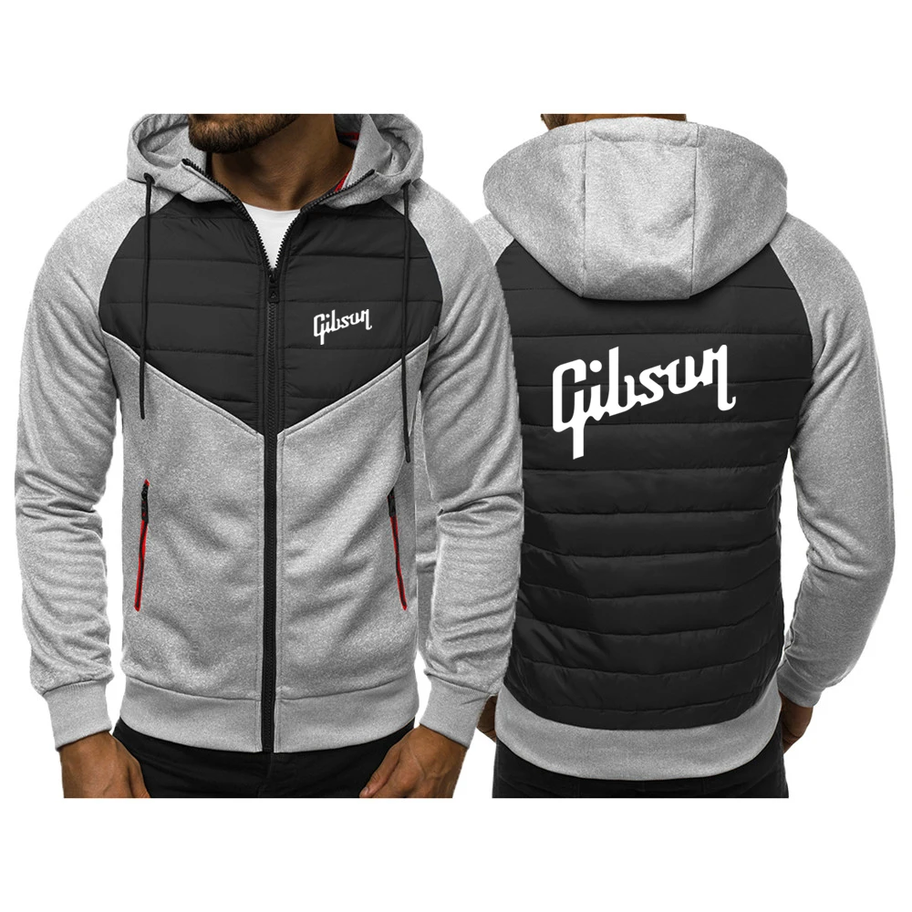 Gibson 2023 Men's New Autumn and Winter style Fashionable Cotton Padded Jackets Thickening Keep Warm Casual Hooded Coats top