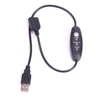 USB 5V-12V Temperature Controller Heater Thermostat 3-Speed Adjustable 24W 1