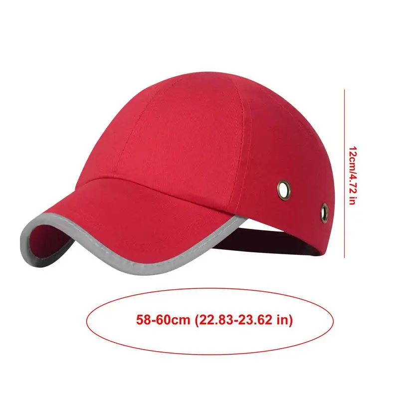 Safety Men Baseball Hats Breathable Baseball Style Scooter Helmets Anti-collision ABS Inner Shell Biker Scooter Touring