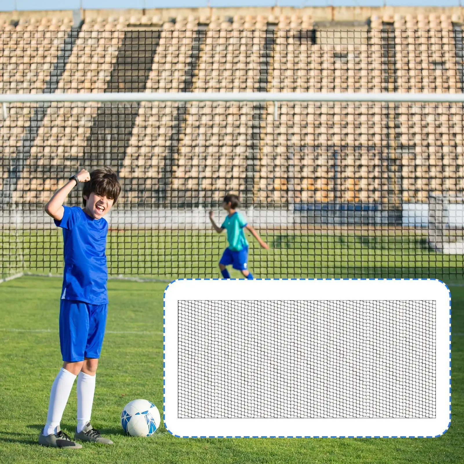 Ball Stop Netting Ball Nets For Backyard Football Backstop Mesh For Garden Backyard Sports Activities Training Outdoor