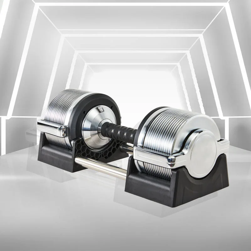 Adjustable dumbbell 32KG Dumbbell Adjustable weight Weight display Automatic locking Home dumbbell set