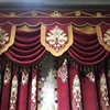 European Style Curtains for Living Decor Dining Room High-end Chenille Embroidered Christmas Curtain Product Customization Sale 4