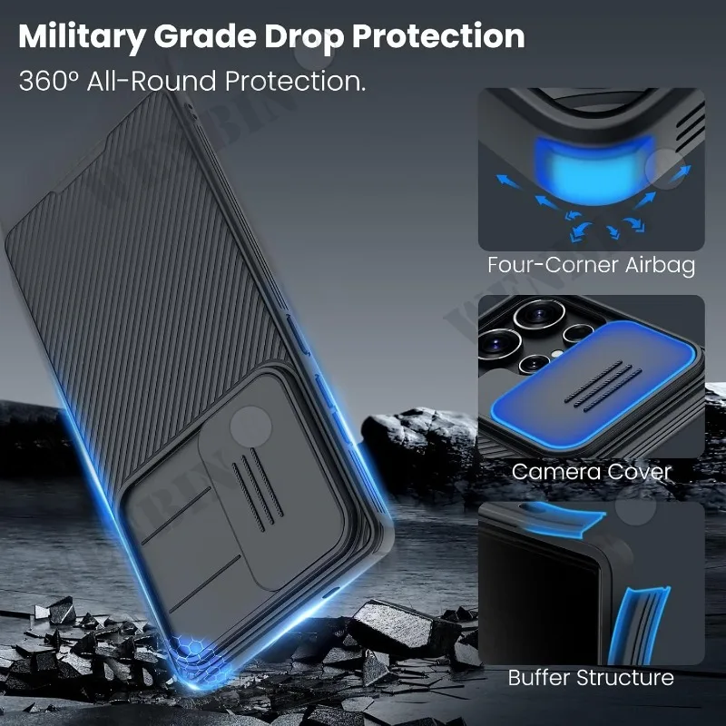 CamShield Pro Magnetic Slide Camera Protection Case Cover