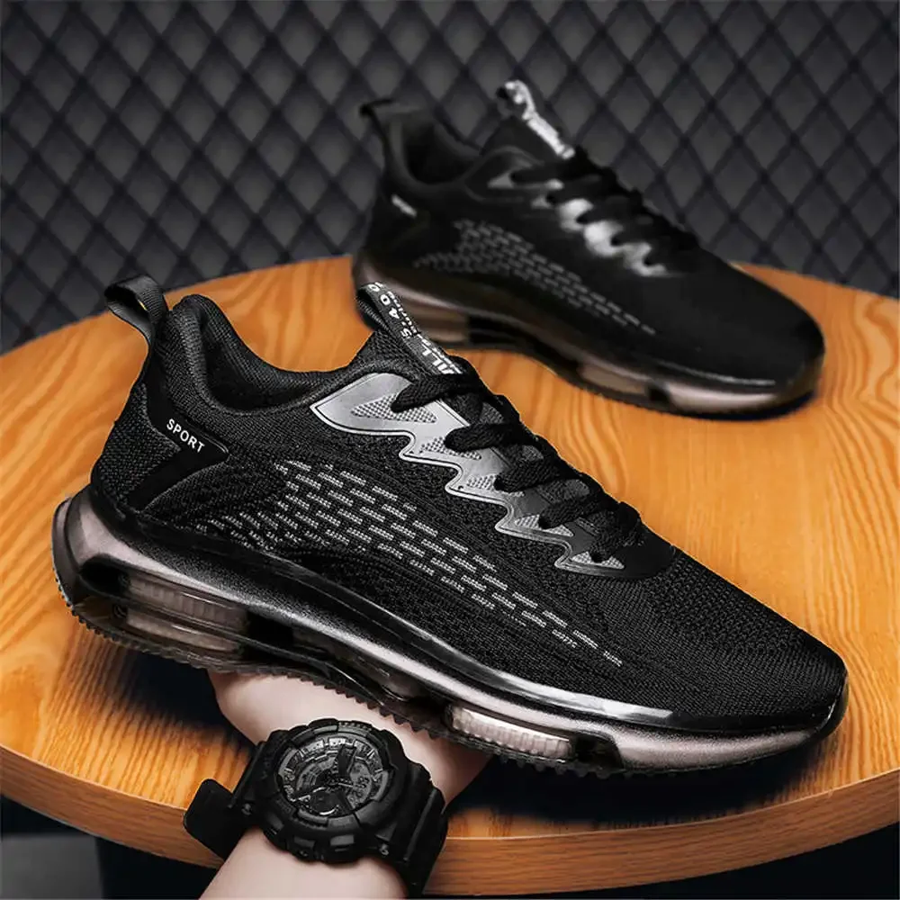 

Platformed Anti Slip Men's Style Sneakers Basketball Black And White Trainers Men's Summer Breathable Shoes Sport Funky