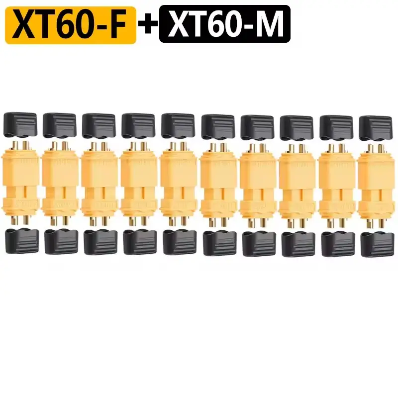 1-40PCS Male & Female Connector XT60 XT90 Plugs Wire Cable Connectors Adapter with Sheath Housing for RC Battery Car Airplane image 15