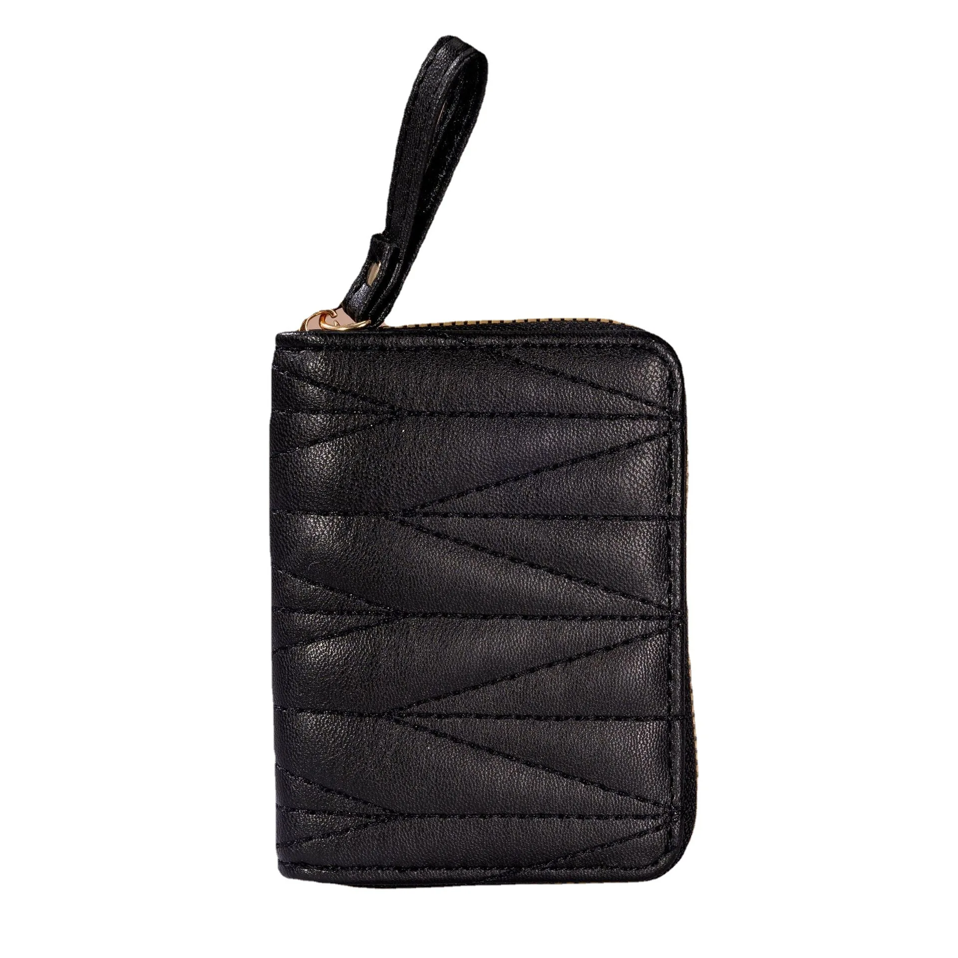 New Woman Super Slim Soft Wallet Credit Card Anti-degaussing Purse Card Holders Fashion Female Zipper Multi-card Large Capacity