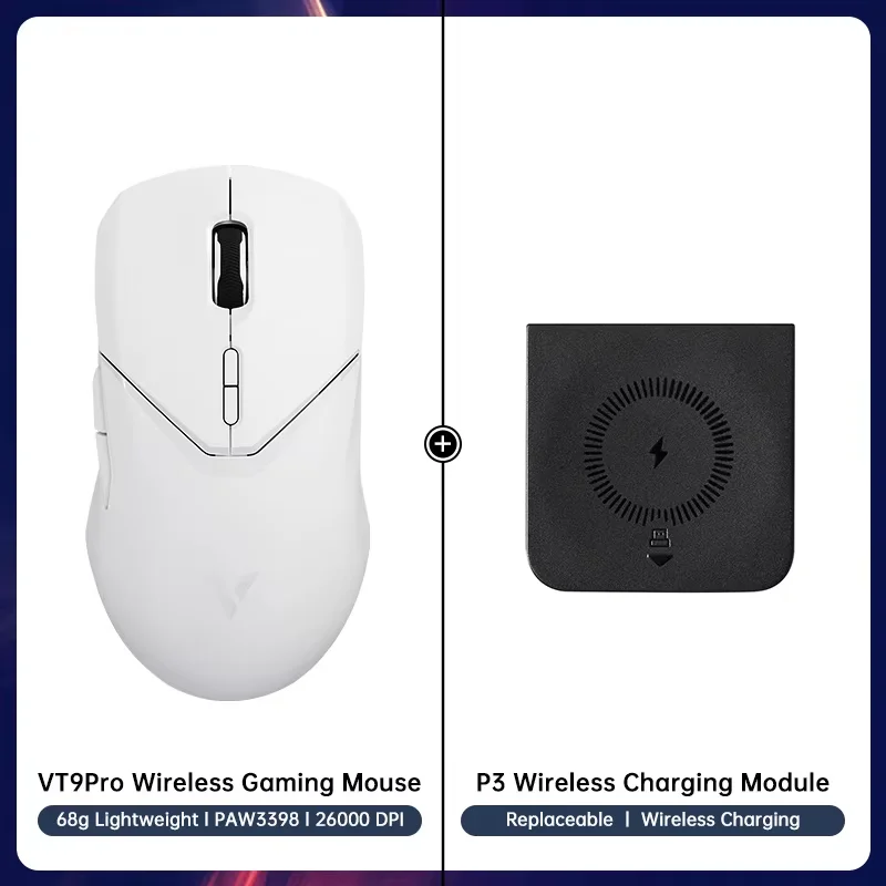 Rapoo VT9Pro 68g Super-Lightweight Wireless Gaming Mouse Esports