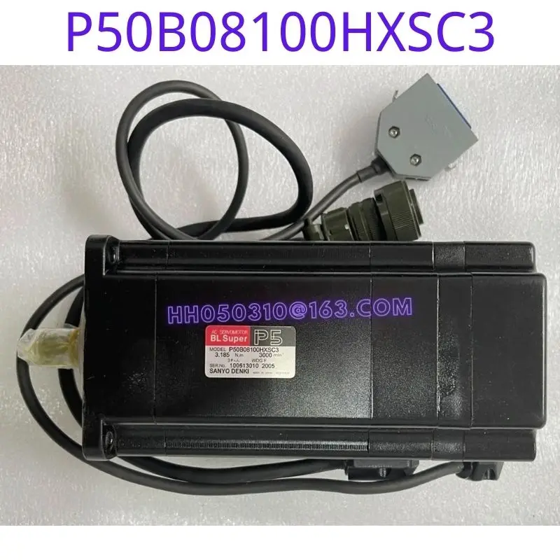 

The second-hand motor P50B08100HXSC3 is functioning properly