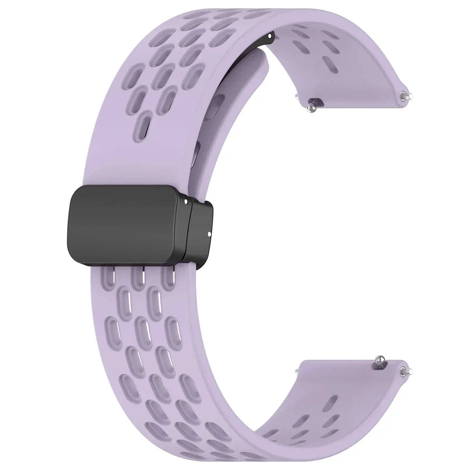 Silicone Strap with Folding Magnetic Buckle | Replacement Accessories Bracelet