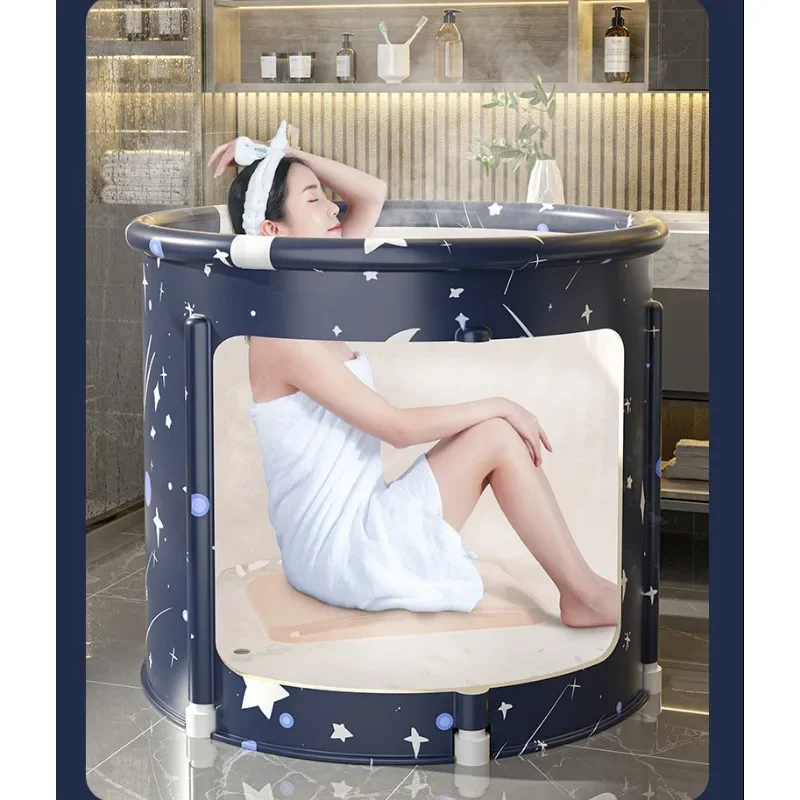 Portable Ice Bath Tub Folding Adult Portable Bathtub Bath Bucket Large Capacity Bathroom Ice Bath