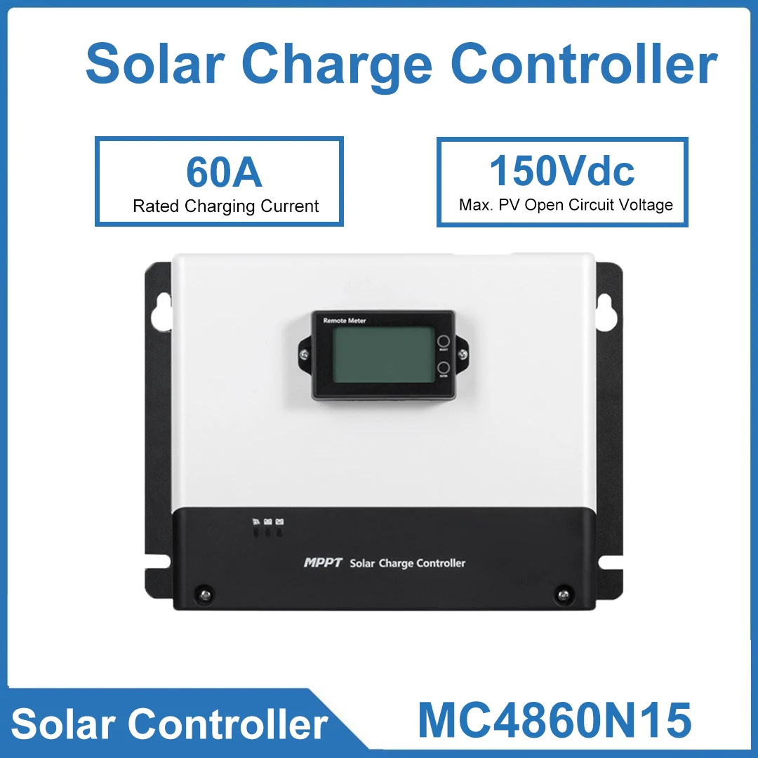 MPPT 60A 70A 150Vdc MPPT Solar Controller PV Regulator Auto Match MPPT Tracking
