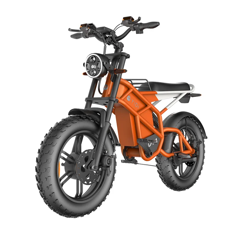 Best Quality Hydraulic Suspension Cheap 20 Inch Electric Bike 1500w 750w Cruiser Mountain Ebike
