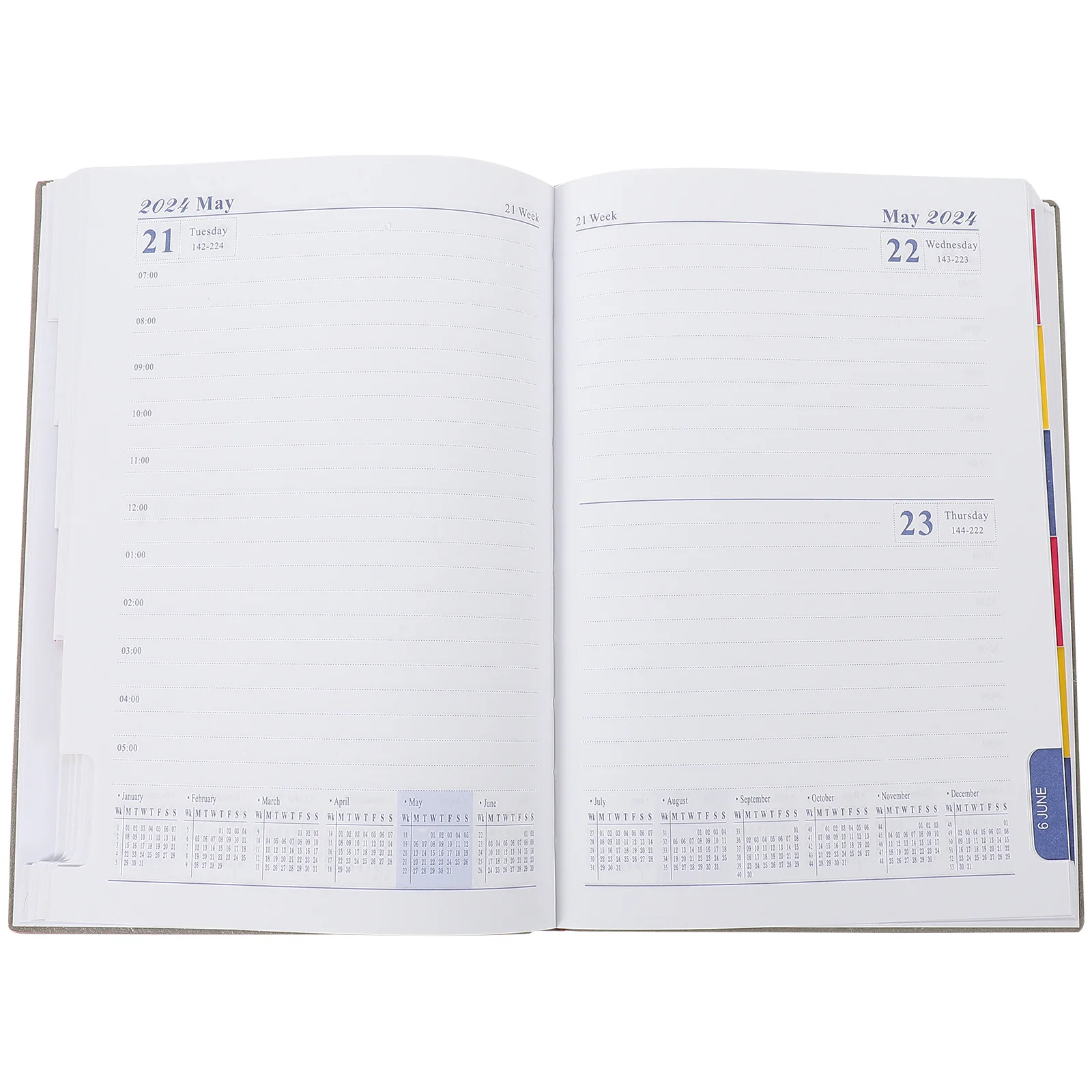 

English Notebook Planner 2024 Monthly Planner English Academic Planner English Daily Planner