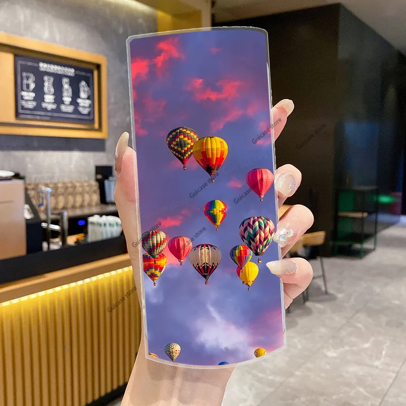 Clear Soft Silicone Cute Painted TPU Case Cover