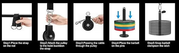 Assemble the pulley