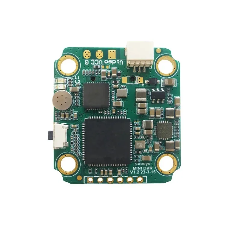 COOAI COOEYE BAYCK 미니 DVR - 5V-30V 넓은 전압, 드론 FPV RC 카메라용 512G 마이크로 SD,PAL/NTSC/AHD720P(25/30/60fps) 지원