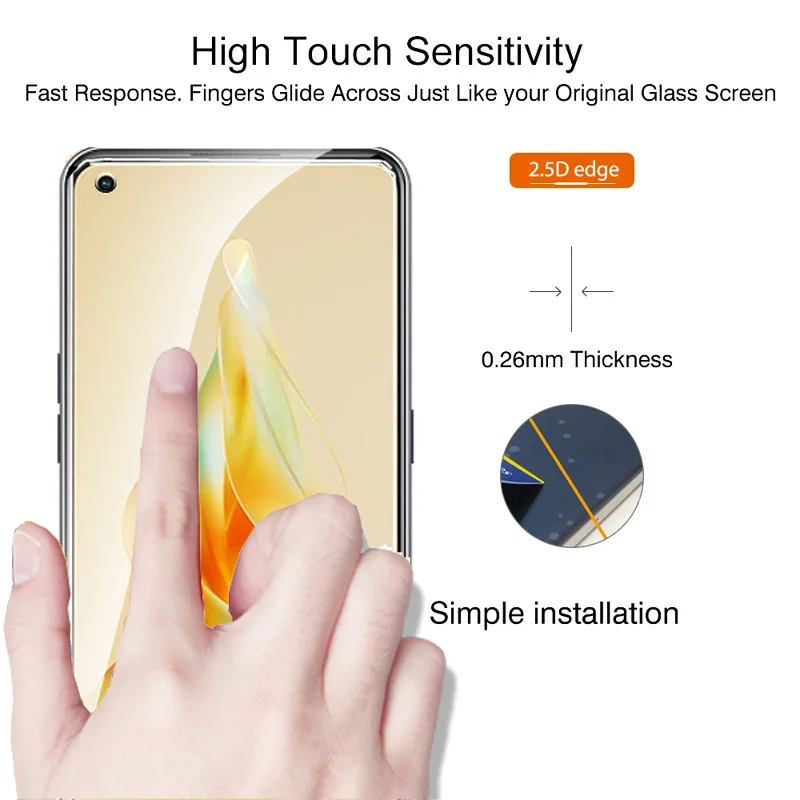 Premium Tempered Glass Screen Protector - 3 Pack, 10H Hardness, Anti-Scratch Protective Film
