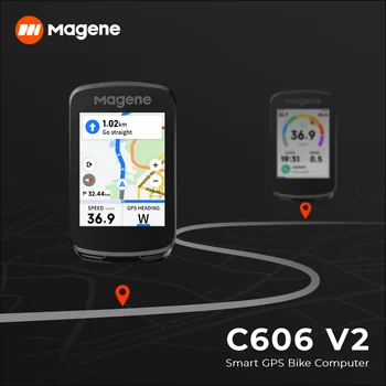 Magene C606V2 Touchscreen GPS Bike Computer WiFi Speedometer Cycling Climb Stopwatch Odometer Bluetooth Ant Navigation 3