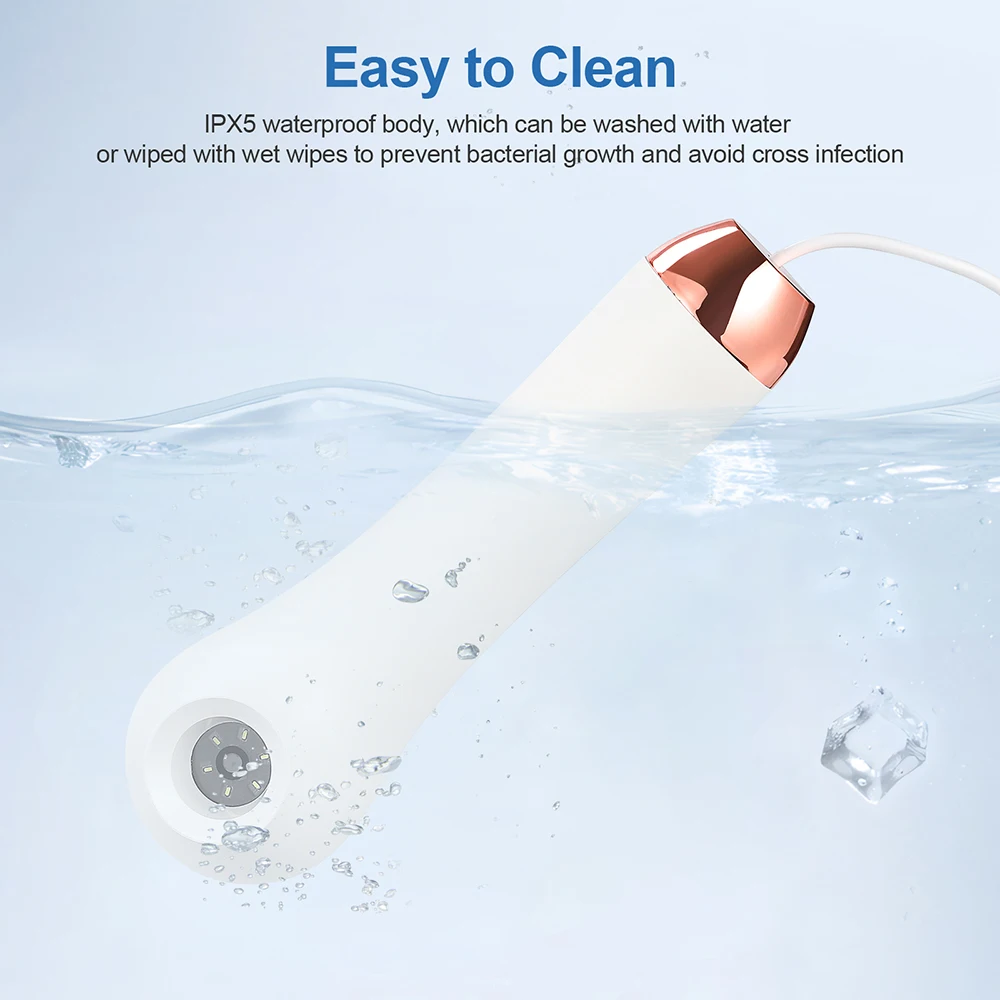 500W HD Skin Analyzer Hair Follicle Detector Scalp Tester Analysis Microscope 1 Million Pixel For Diagnosis Skin Care Tools