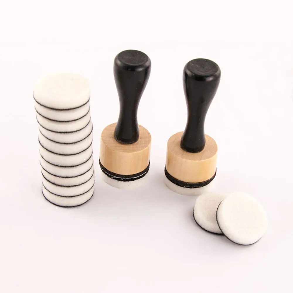 Flat / Domed Foam Refills Replacement Applicators Mini Ink Blending Tools for Scrapbooking Craft Card Background Making Tools
