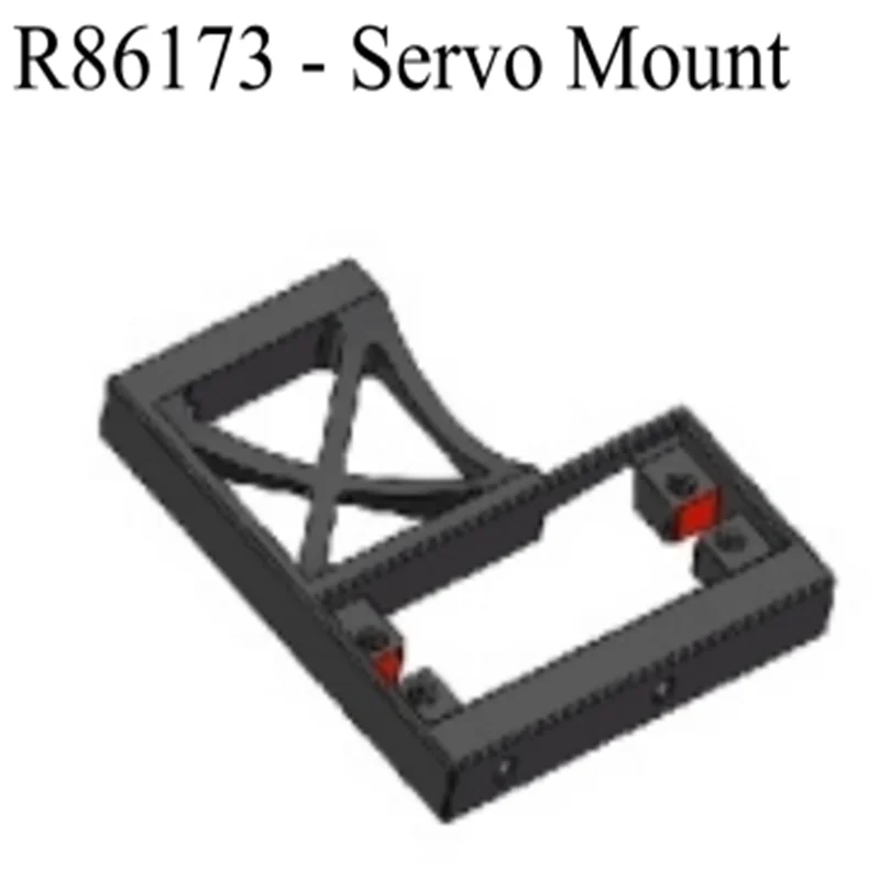 

HSP RGT RC Spare Parts R86173 Servo Mount For 1/10 4wd Scale Crawler Ex86110 Pioneer Car Toy Boy