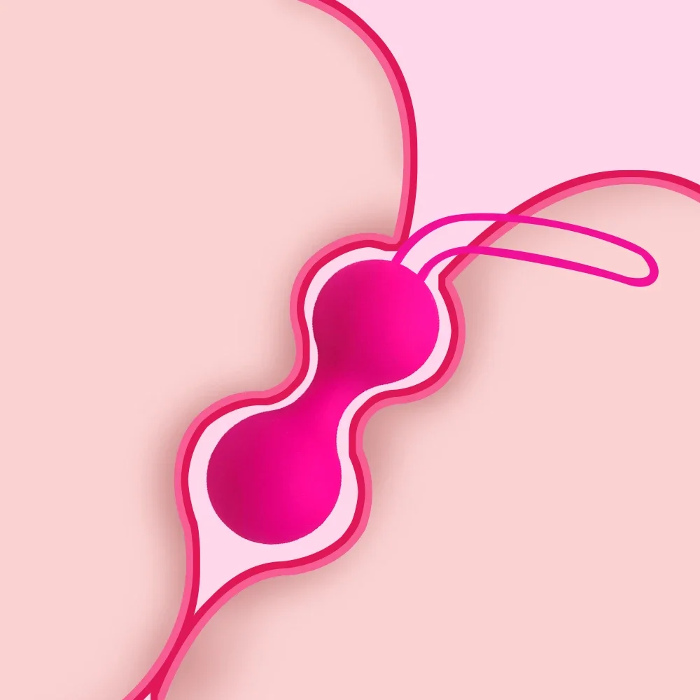 Kegel Balls Silicone Smart Beads Vaginal Ball for Women