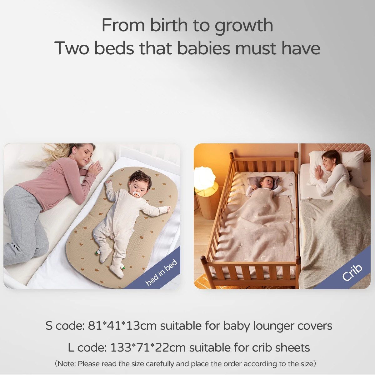Newborn Cartoon Bed Sheet - Fitted Crib Mattress Cover