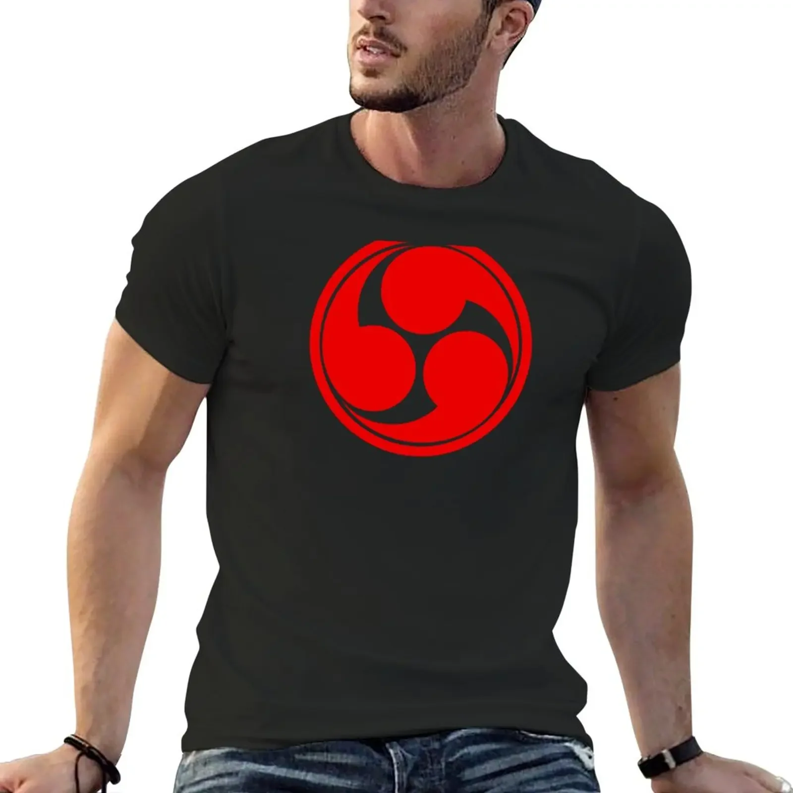 

Kamon / Tomoe mon T-Shirt for a boy quick drying vintage T-shirt men
