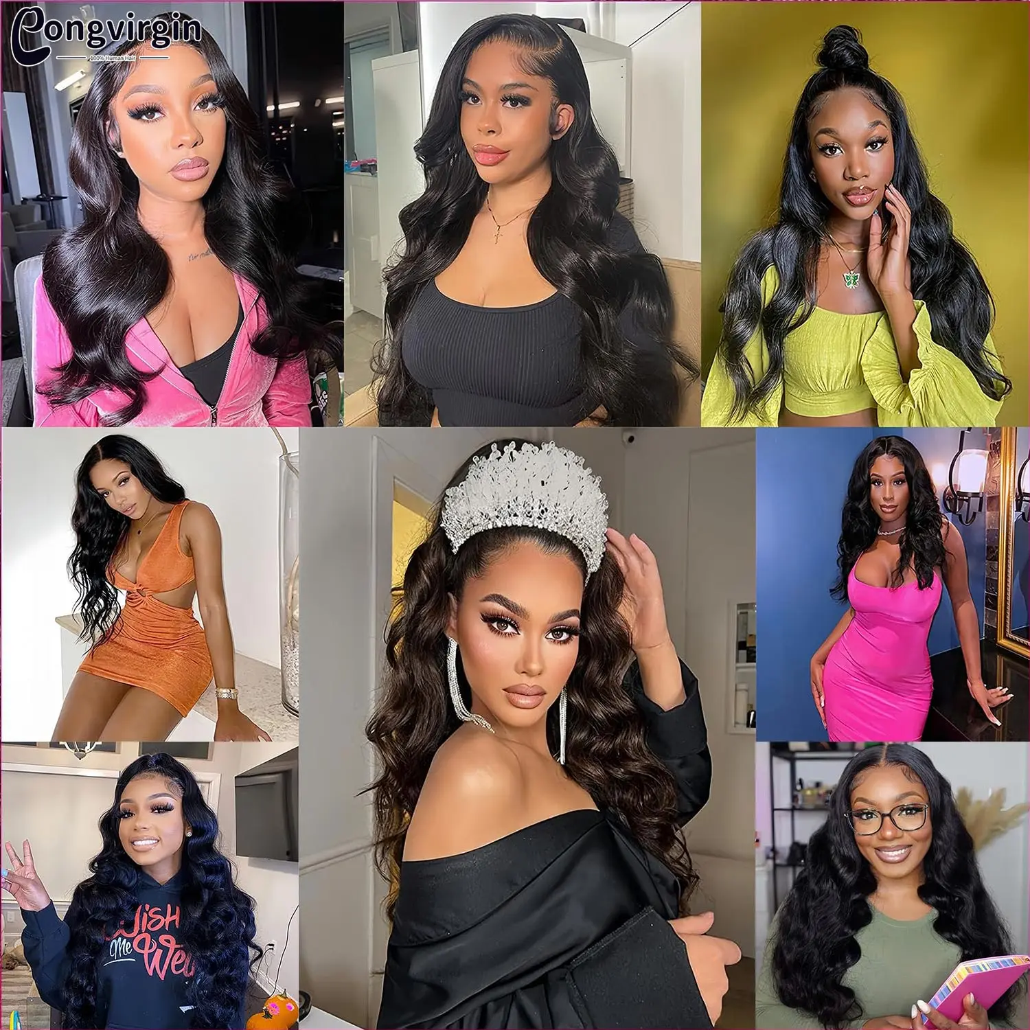 Body Wave 360 Lace Wig Human Hair Pre Plucked Transparent 13x4 13x6 Lace Frontal Wig Brazilian Hair Wigs For Women 250% Density