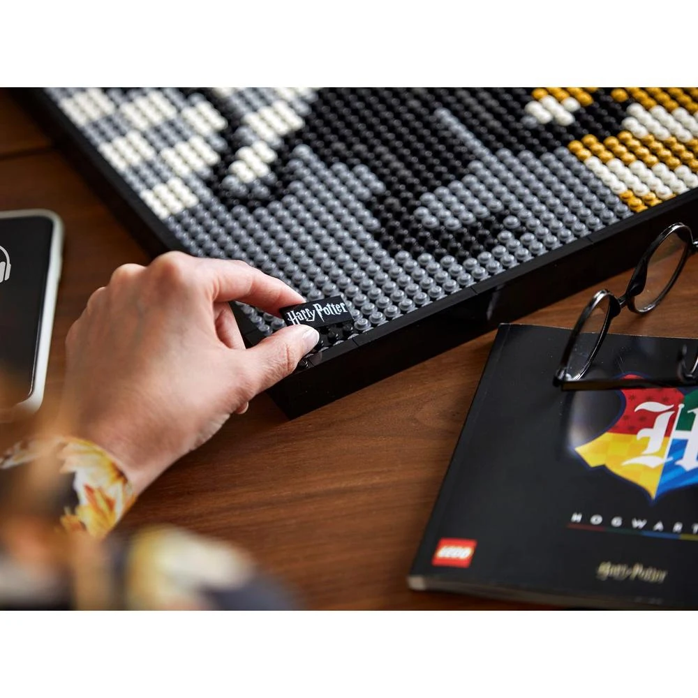Конструктор LEGO ART Гербы Хогвардса 31201 | AliExpress