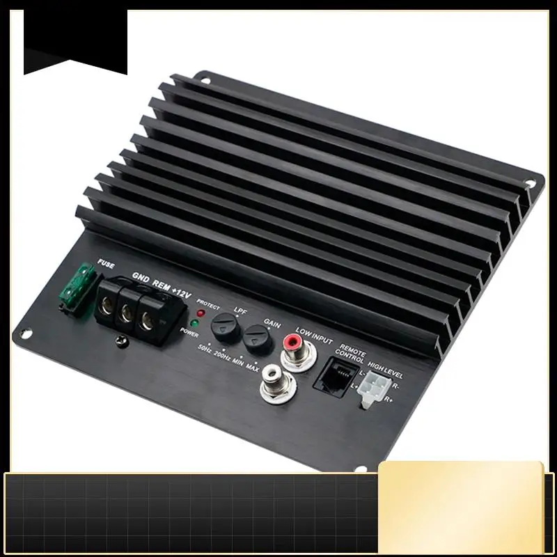 LDZS Subwoofer Amplifier Motherboard 12V High-Power Car Audio Subwoofer Amplifier Board For Home And Car Use Easy Install