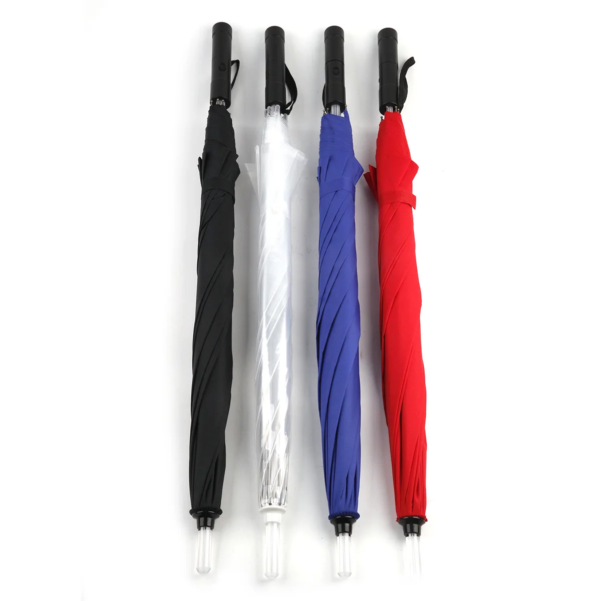 LED Illuminated Umbrella, Glittering Umbrella with Flashlight Handle, Adult, Men and Women - 5