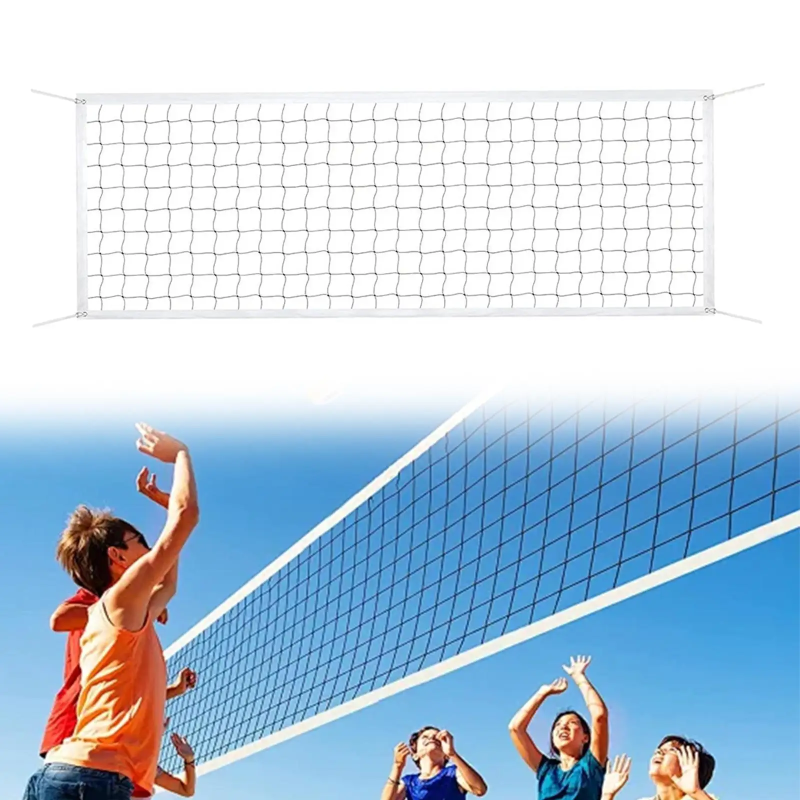 Volleyball Net Professional Carry Bag for Games Outdoor Indoor Backyard